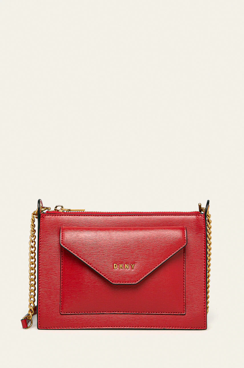 DKNY Кожена чанта - Pepit.bg