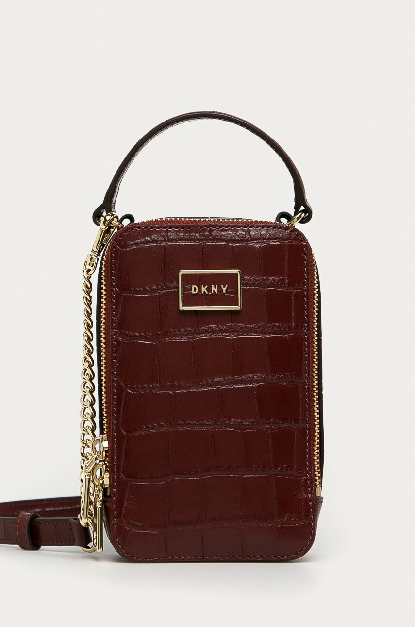 DKNY Кожена чанта - Pepit.bg