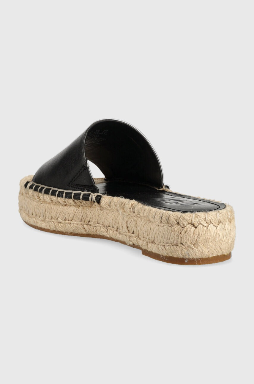 DKNY Кожени чехли CAMILLO в черно с платформа K1304618 - Pepit.bg