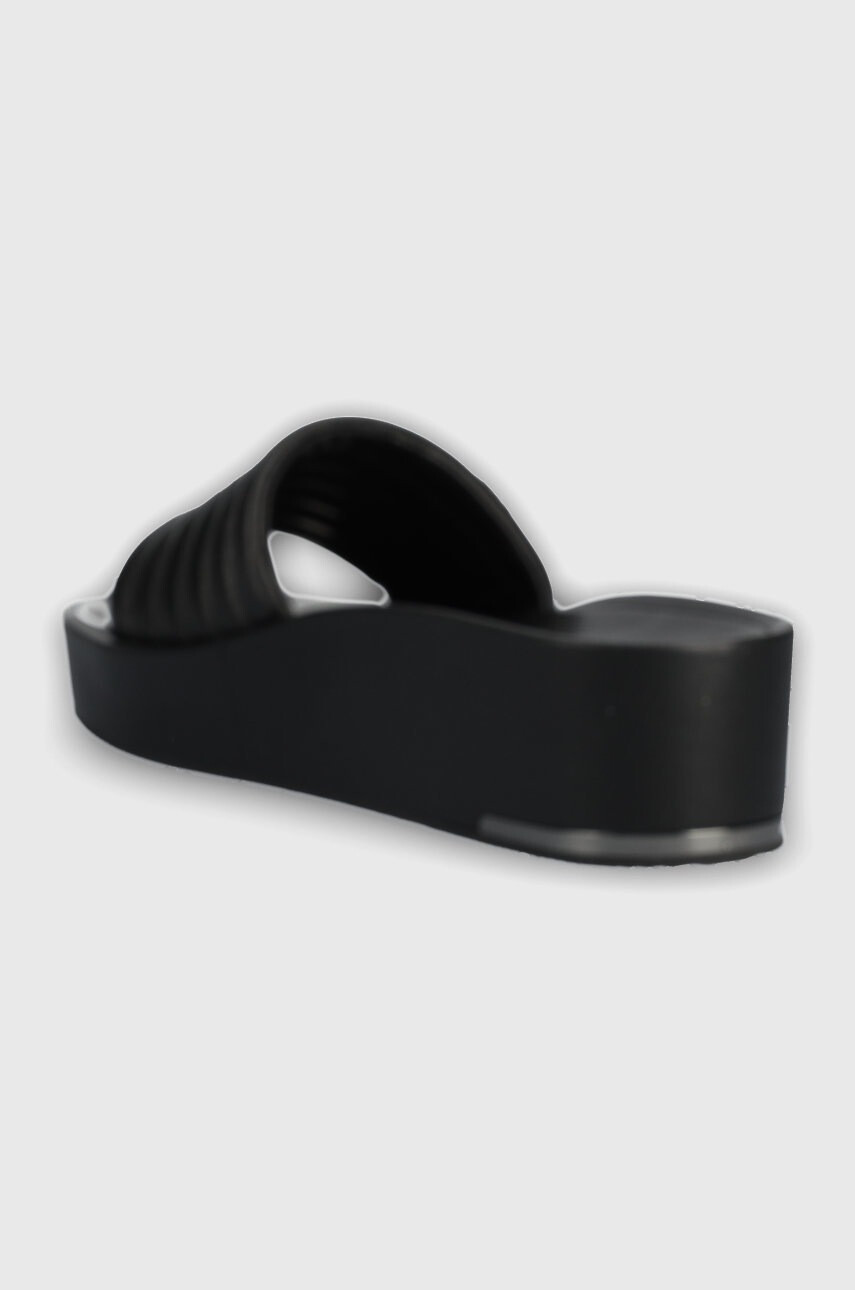 DKNY Кожени чехли JASNA в черно с платформа K4205489 - Pepit.bg