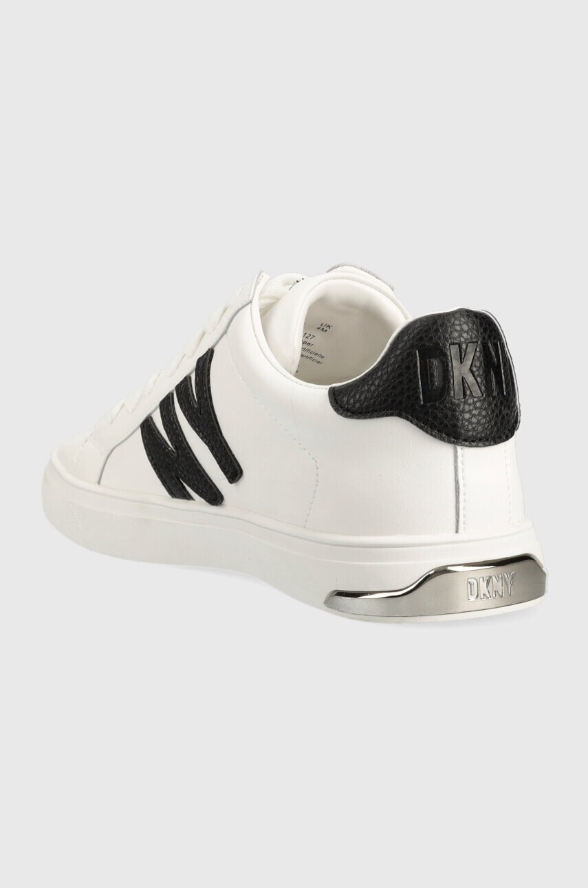 DKNY Кожени маратонки ABENI в бяло K1300916 - Pepit.bg