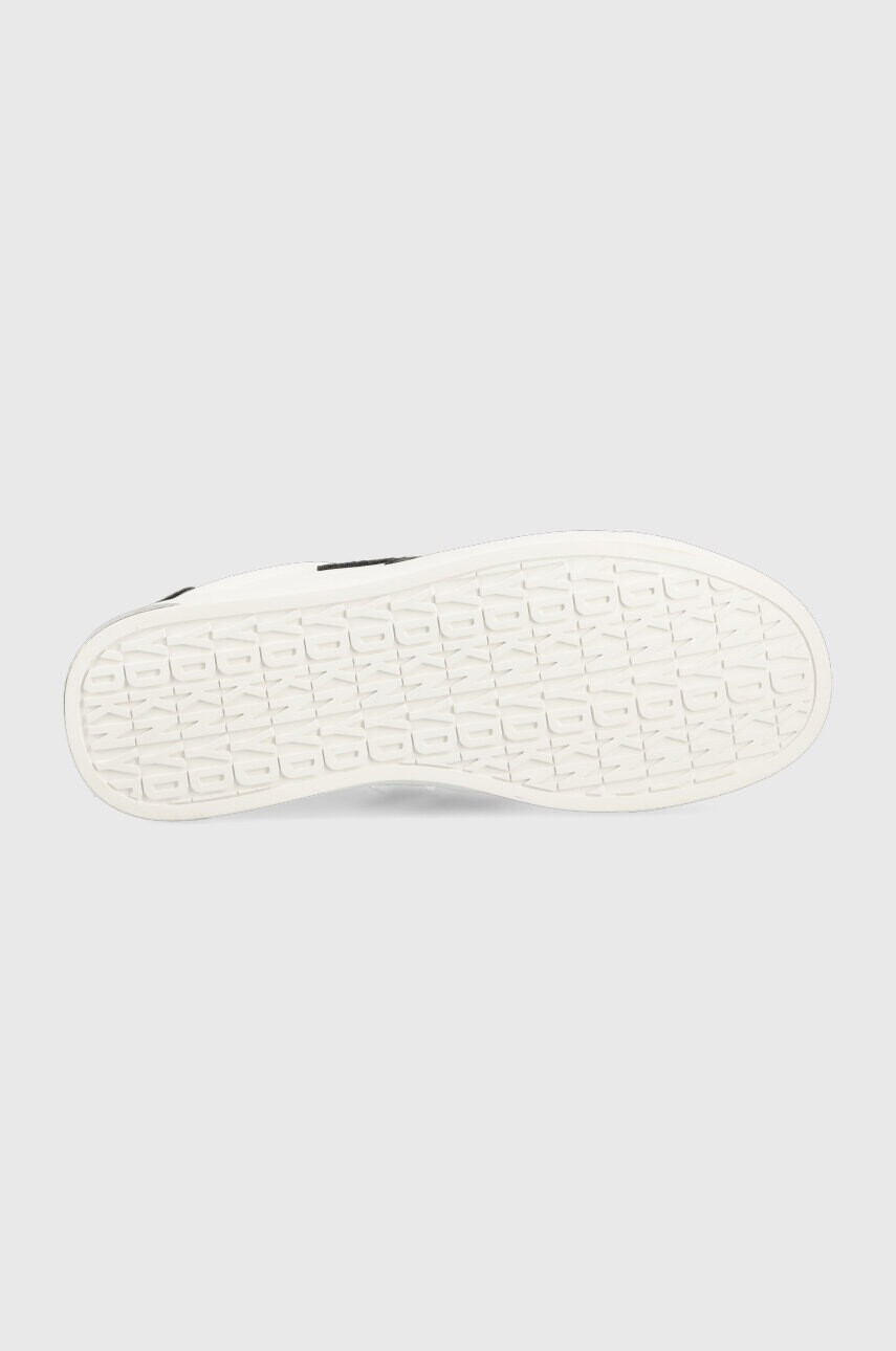 DKNY Кожени маратонки ABENI в бяло K1300916 - Pepit.bg