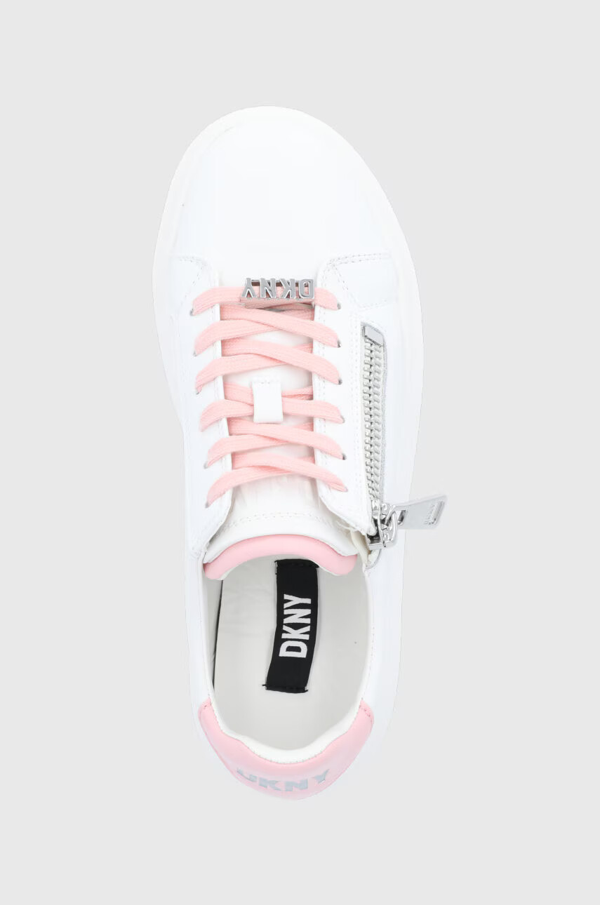 DKNY Кожени обувки в бяло - Pepit.bg