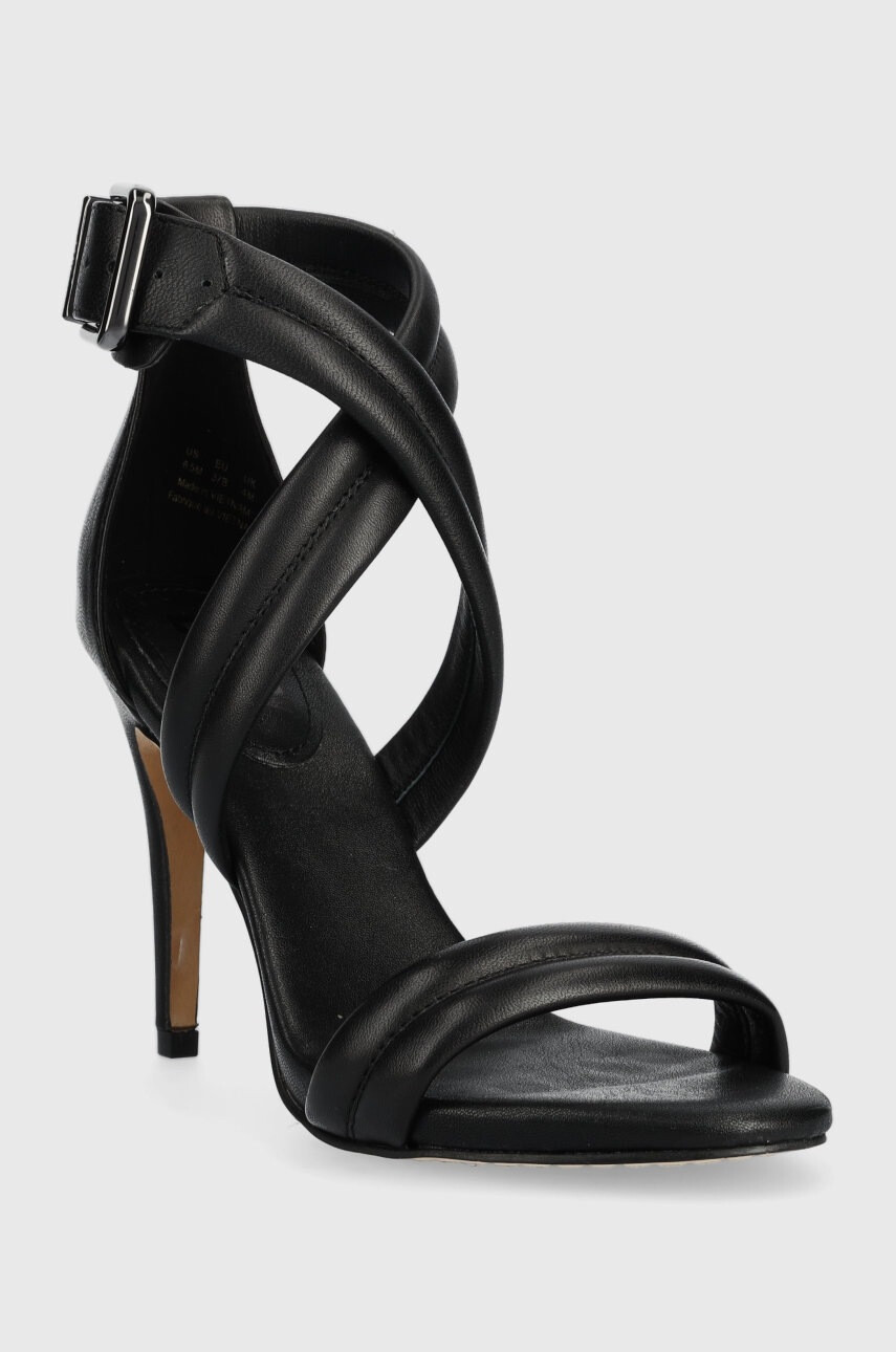 DKNY Кожени сандали ALAINA в черно K4247382 - Pepit.bg