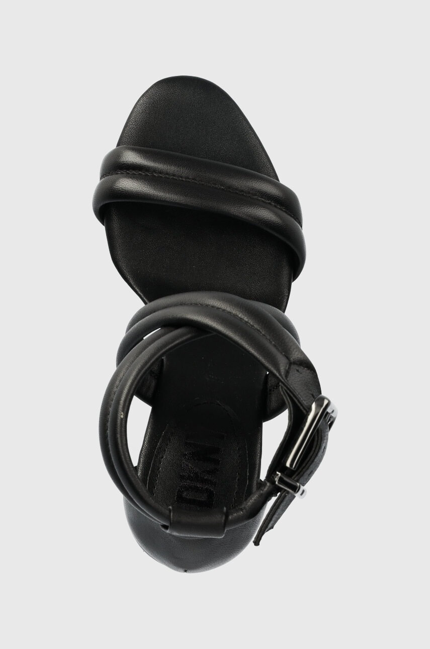 DKNY Кожени сандали ALAINA в черно K4247382 - Pepit.bg