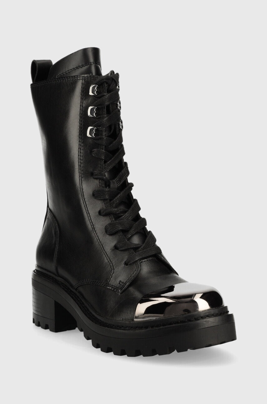 DKNY Кубинки Barnett в черно с висок ток - Pepit.bg
