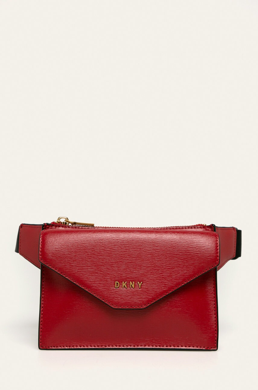 DKNY Малка кожена чанта - Pepit.bg