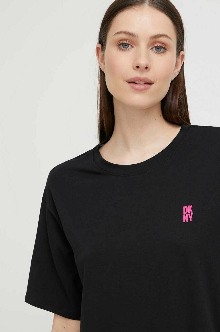 DKNY Нощница дамска в черно - Pepit.bg