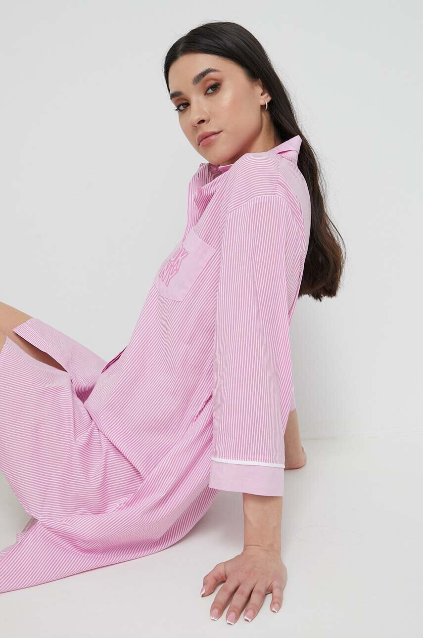 DKNY Нощница дамска в розово - Pepit.bg
