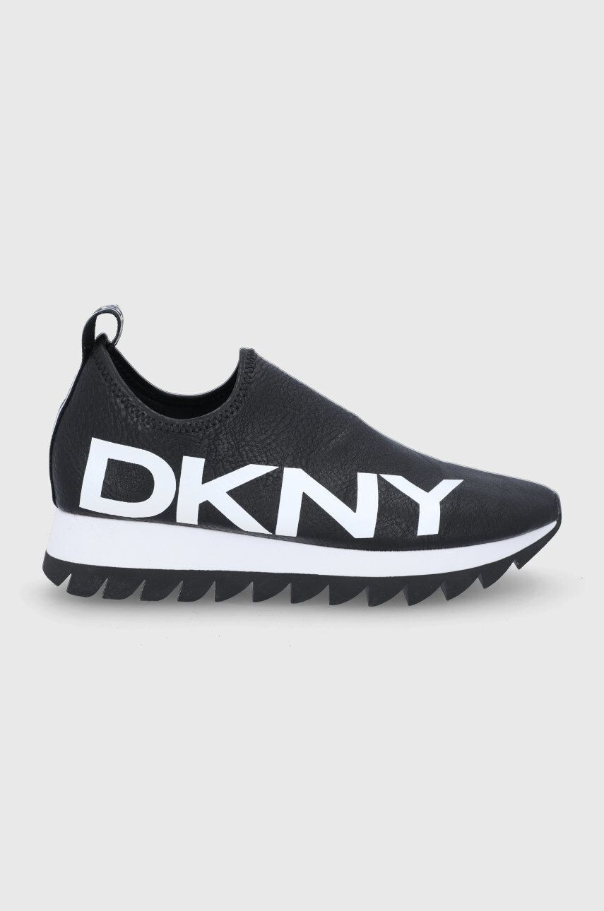 DKNY Обувки в черно с платформа - Pepit.bg