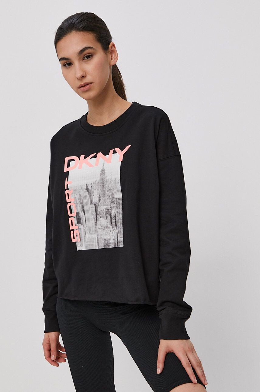 DKNY Памучен суичър - Pepit.bg