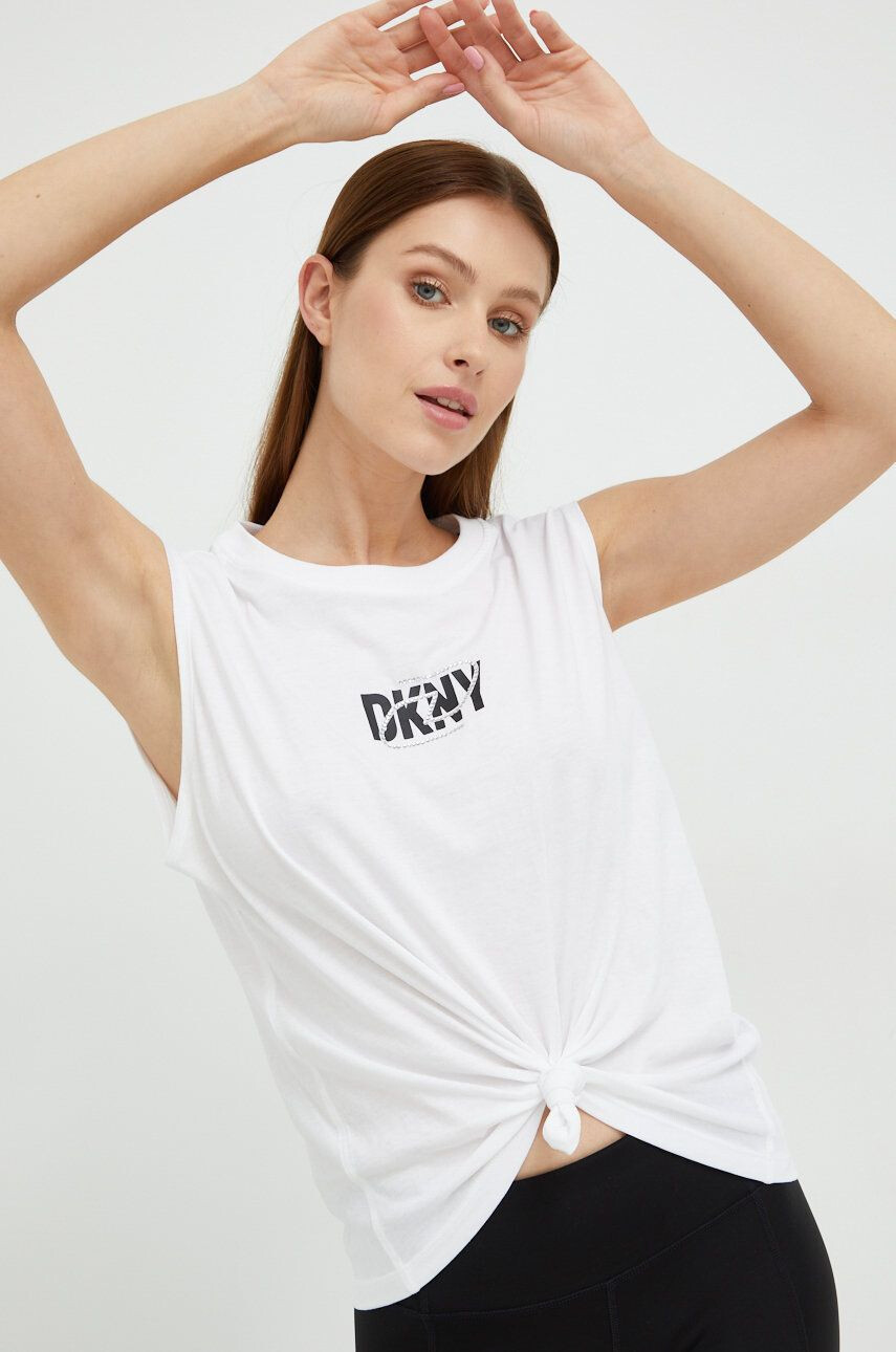 DKNY Памучен топ - Pepit.bg