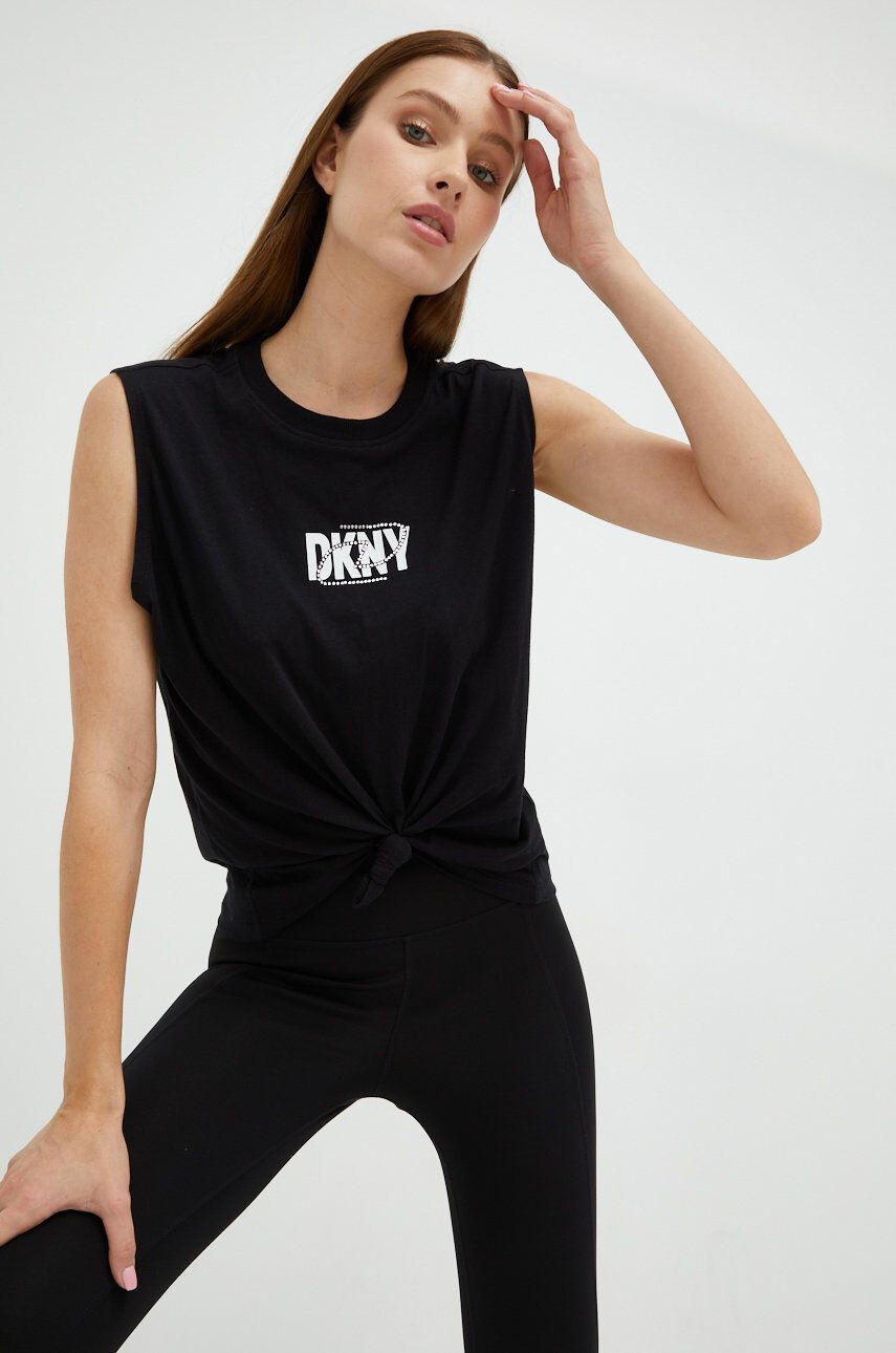 DKNY Памучен топ - Pepit.bg