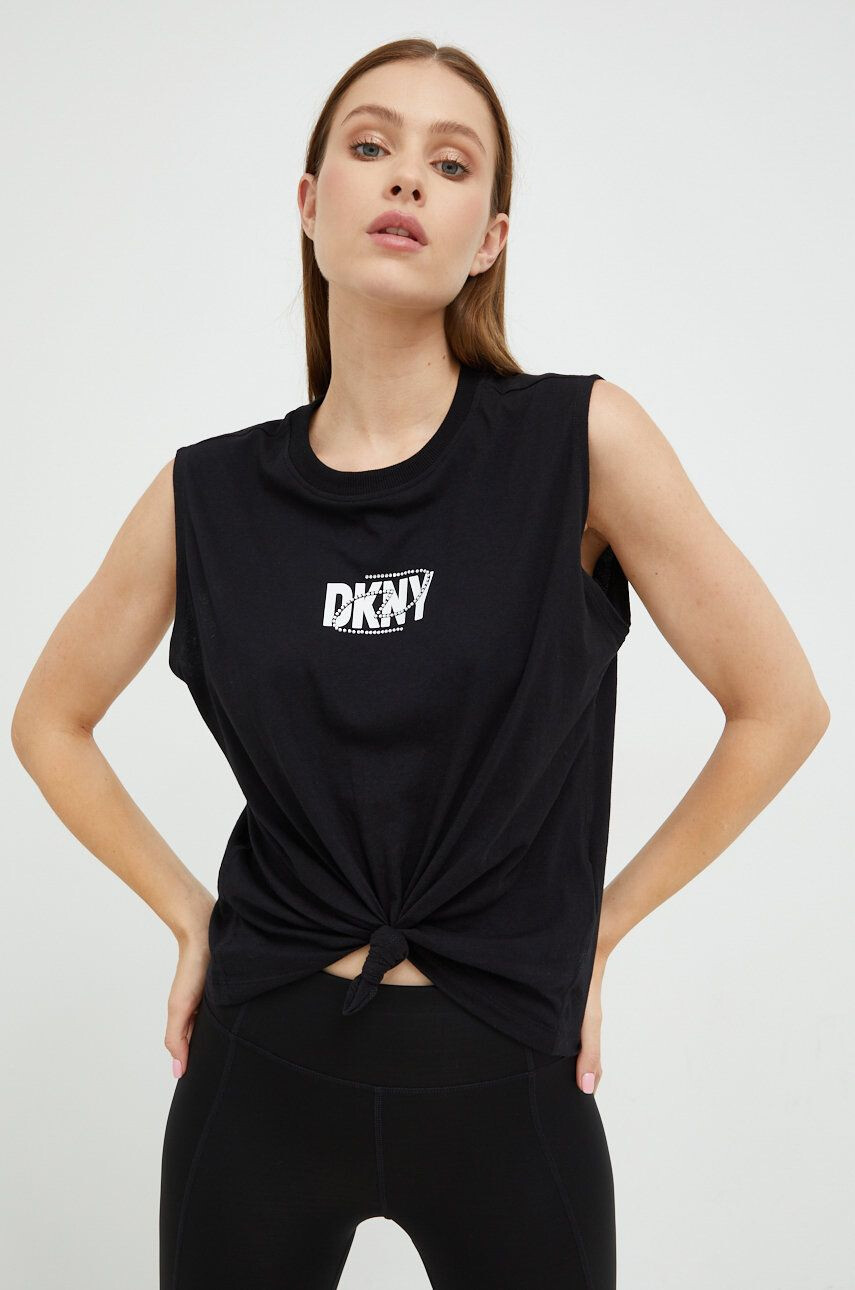 DKNY Памучен топ - Pepit.bg