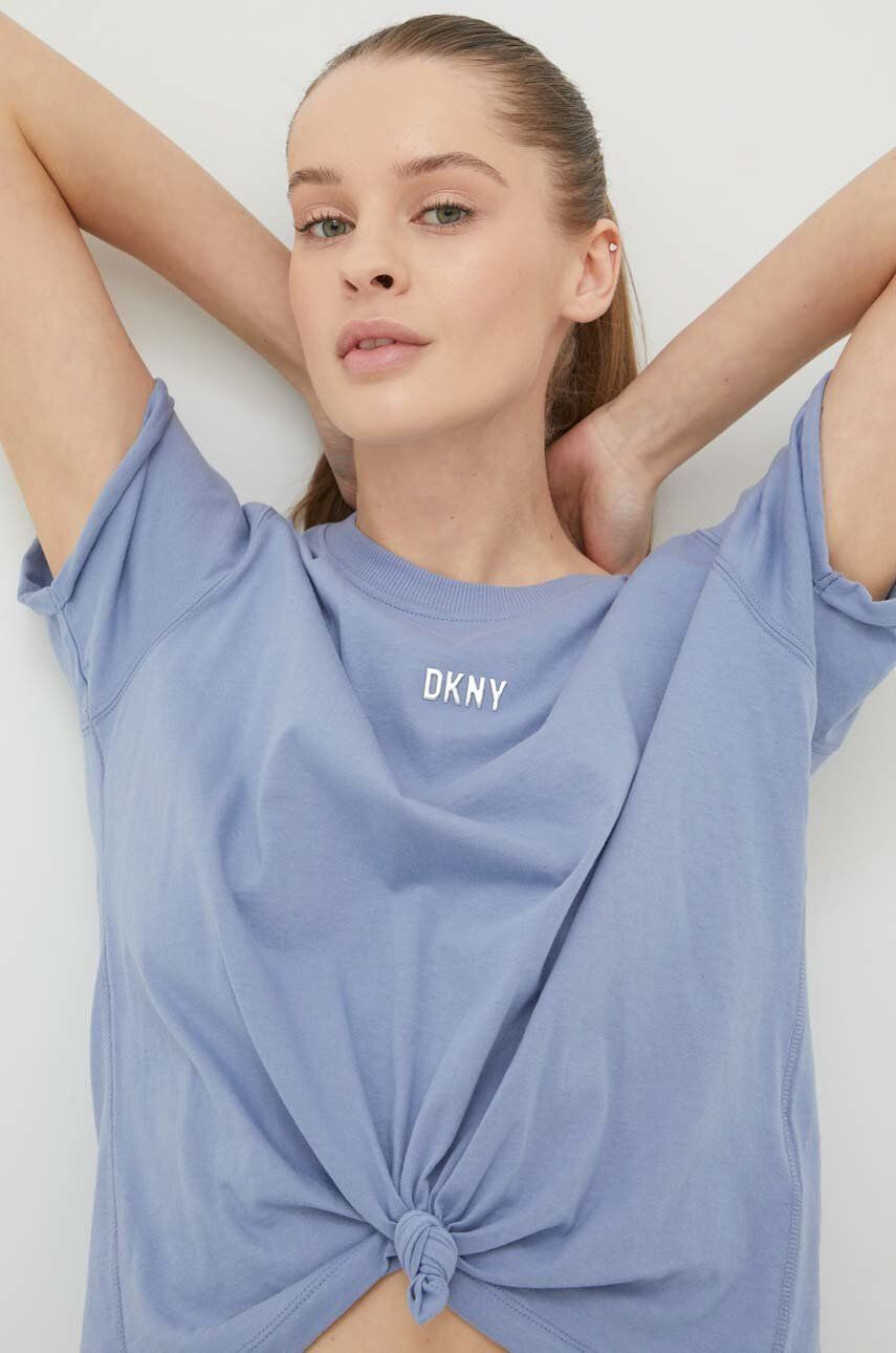 DKNY Памучна тениска - Pepit.bg