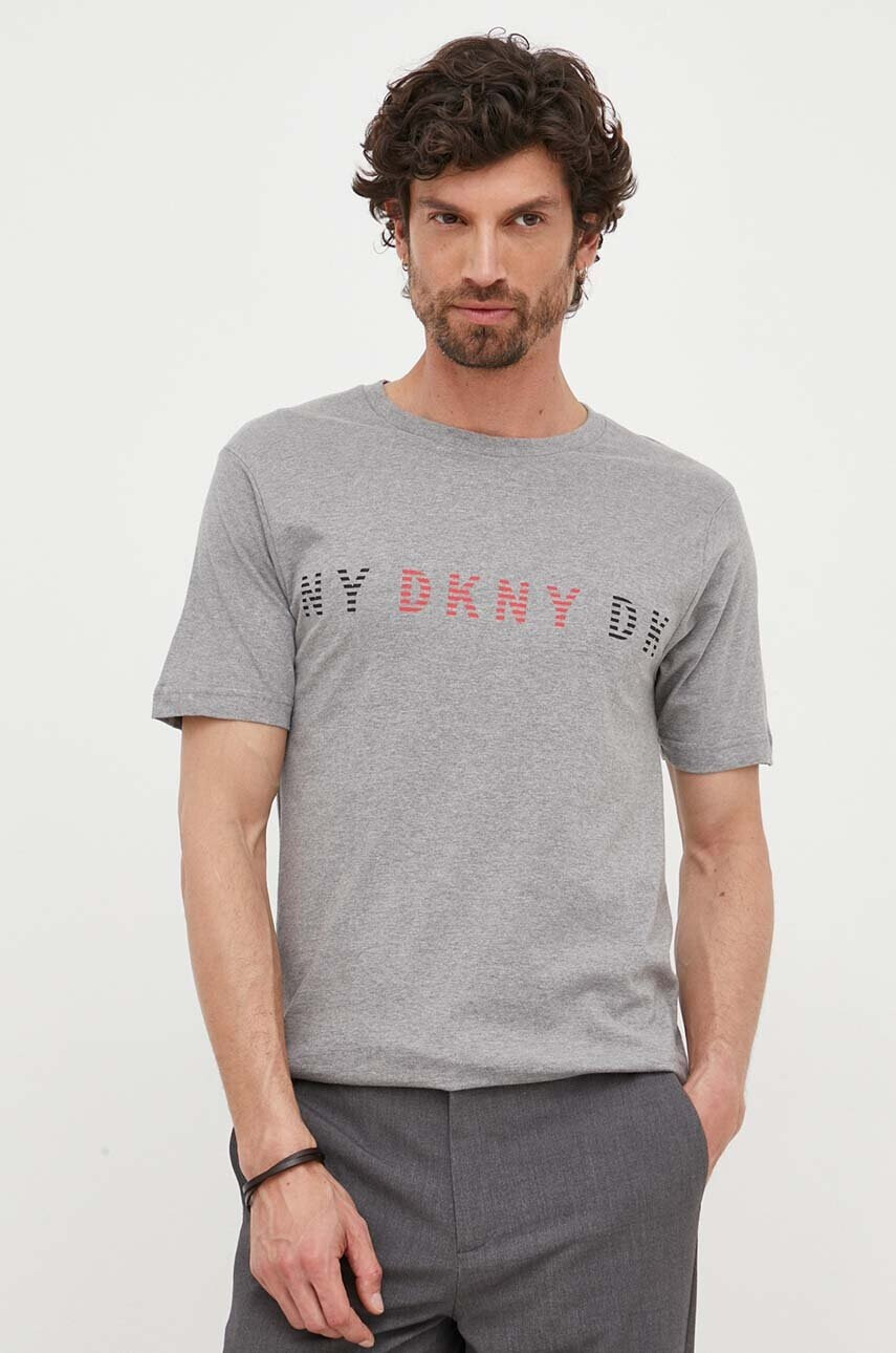 DKNY Памучна тениска (3 броя) с принт - Pepit.bg