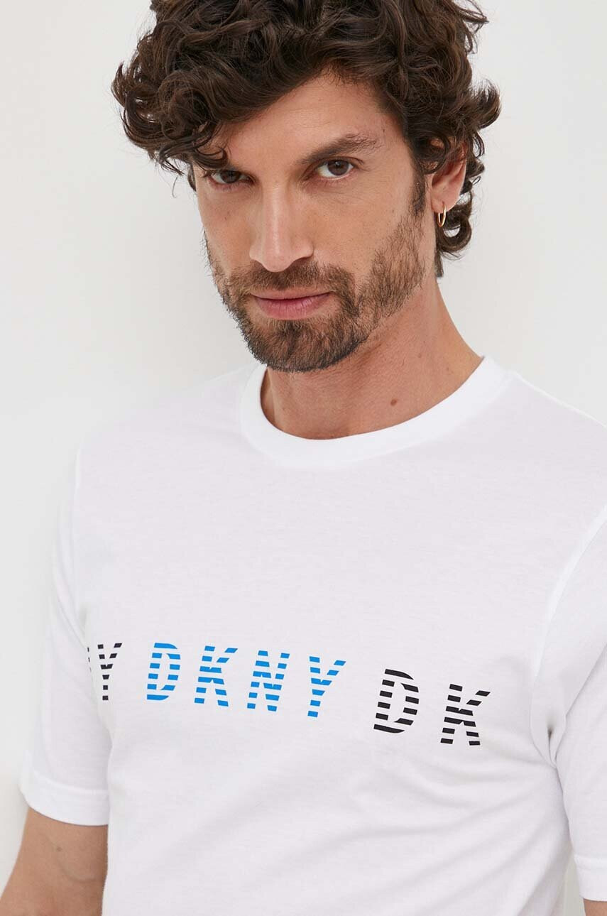 DKNY Памучна тениска (3 броя) с принт - Pepit.bg