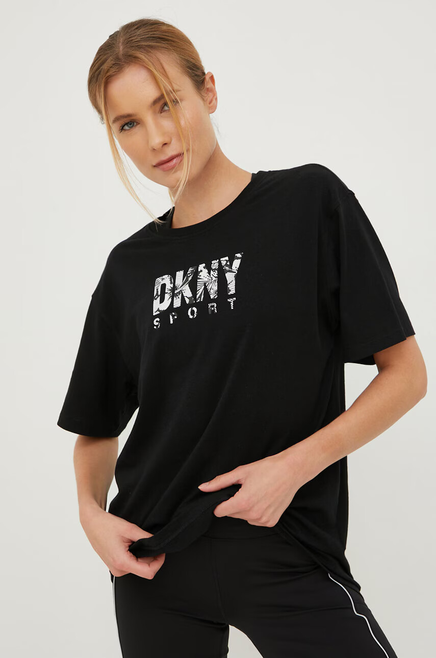 DKNY Памучна тениска - Pepit.bg