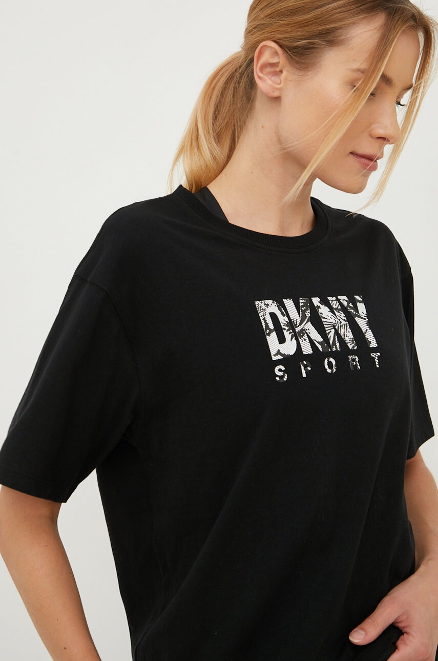 DKNY Памучна тениска - Pepit.bg