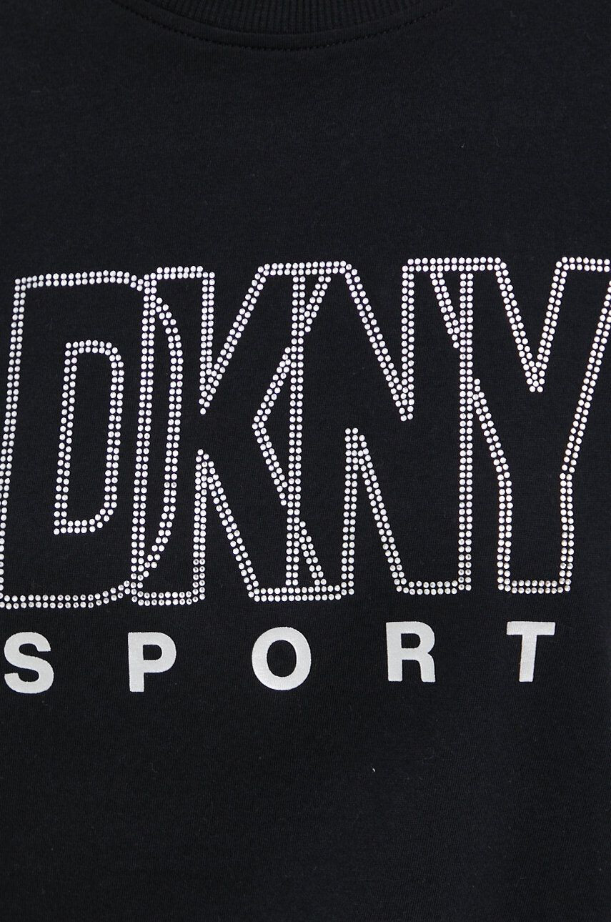 DKNY Памучна тениска в червено - Pepit.bg