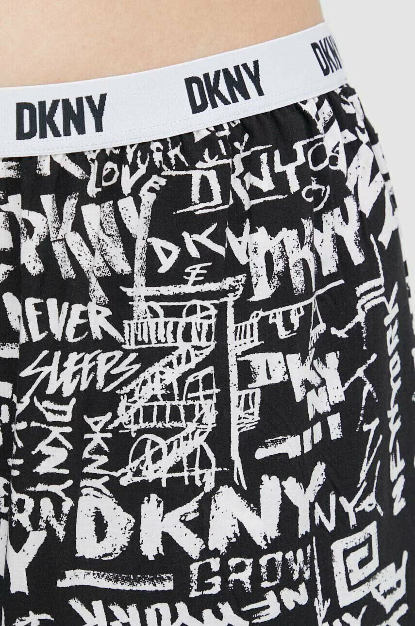 DKNY Пижама дамска в черно - Pepit.bg
