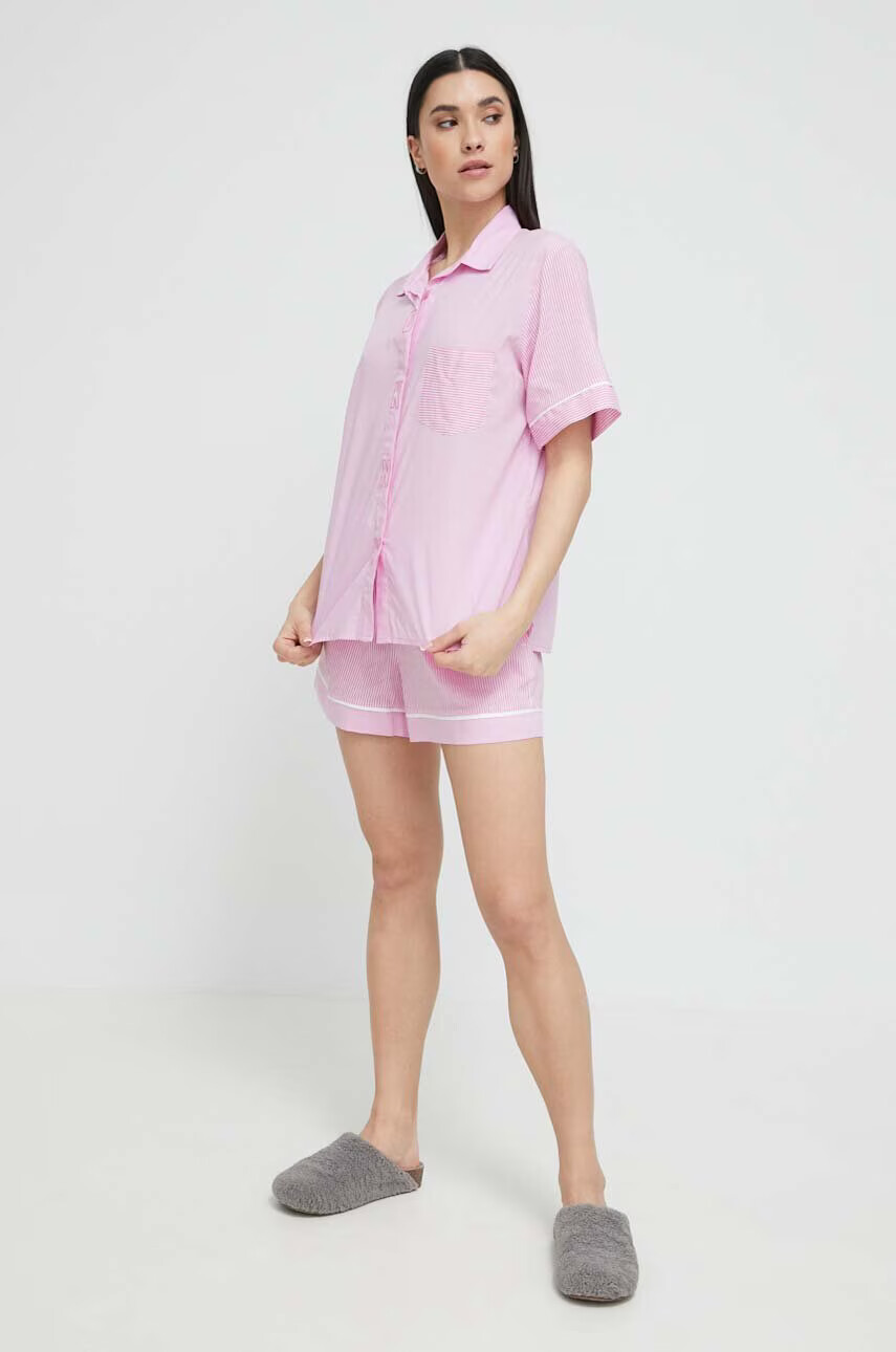 DKNY Пижама дамска в розово - Pepit.bg