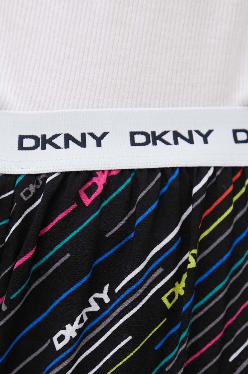 DKNY Пижама дамска в черно - Pepit.bg