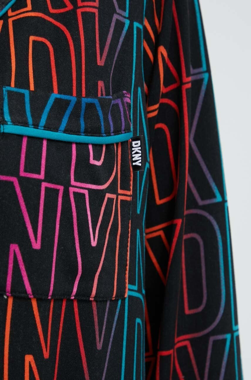 DKNY Пижама дамска в черно - Pepit.bg