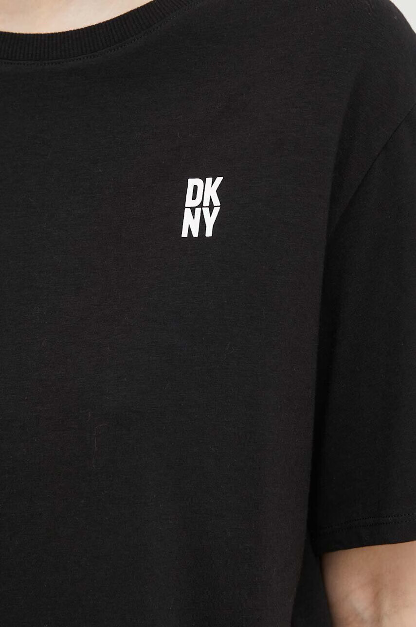 DKNY Пижама дамска в черно - Pepit.bg