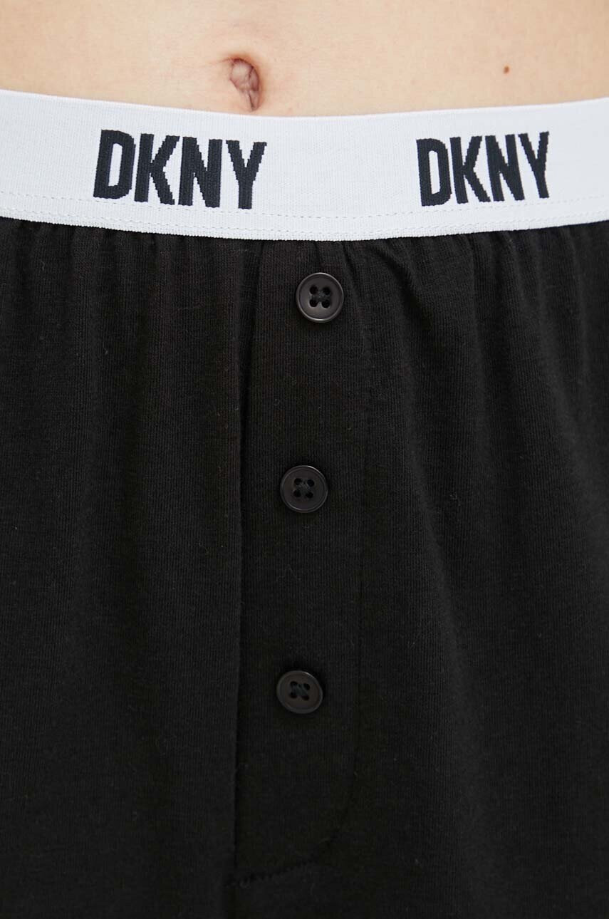 DKNY Пижама дамска в черно - Pepit.bg
