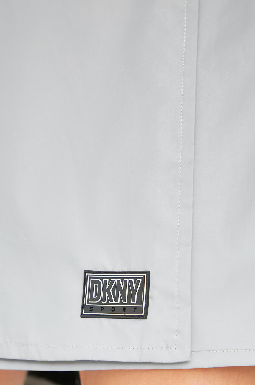 DKNY Пола в сребристо къс модел със стандартна кройка - Pepit.bg