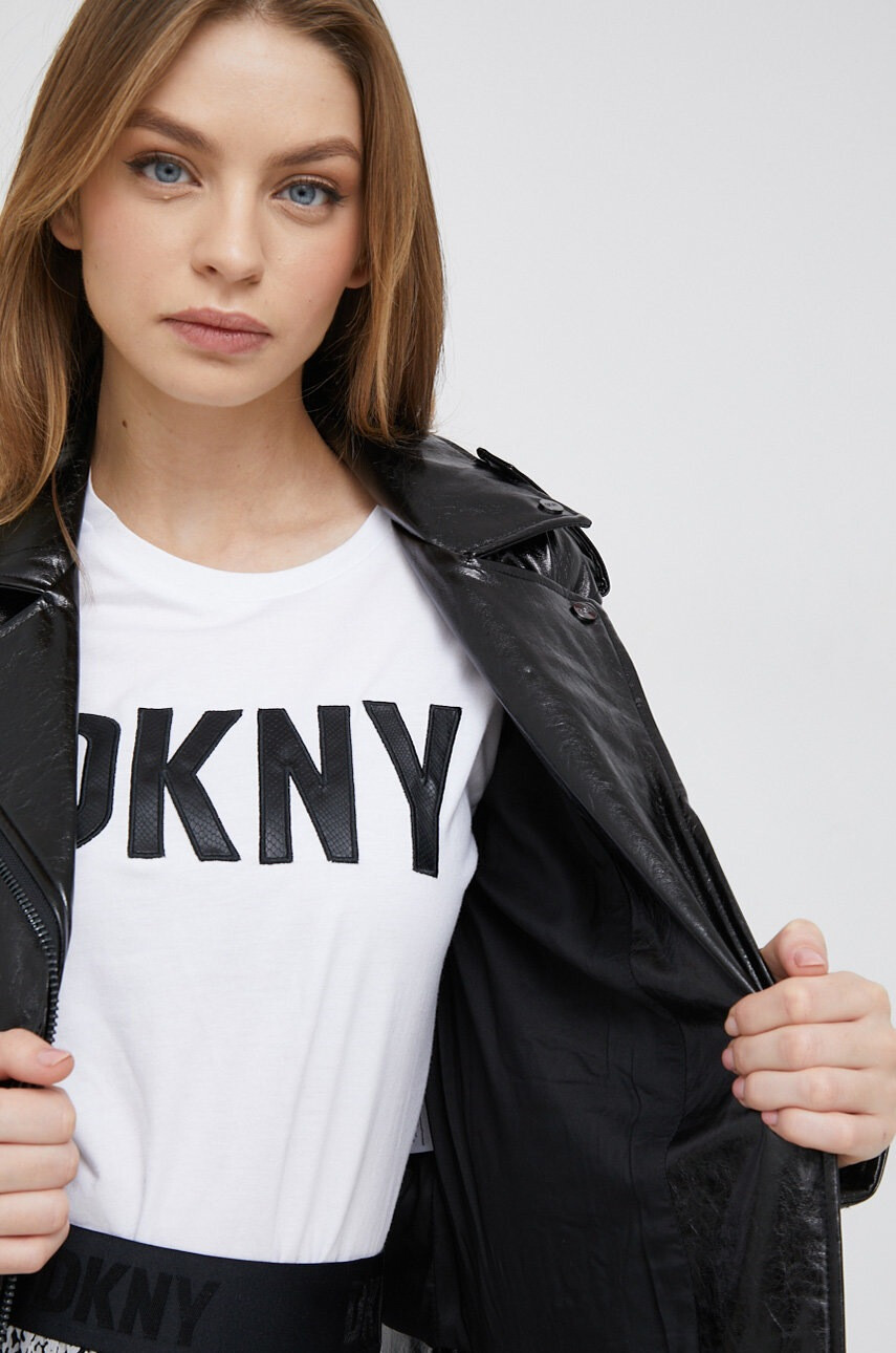 DKNY Рокерско яке в черно с преходна изолация - Pepit.bg