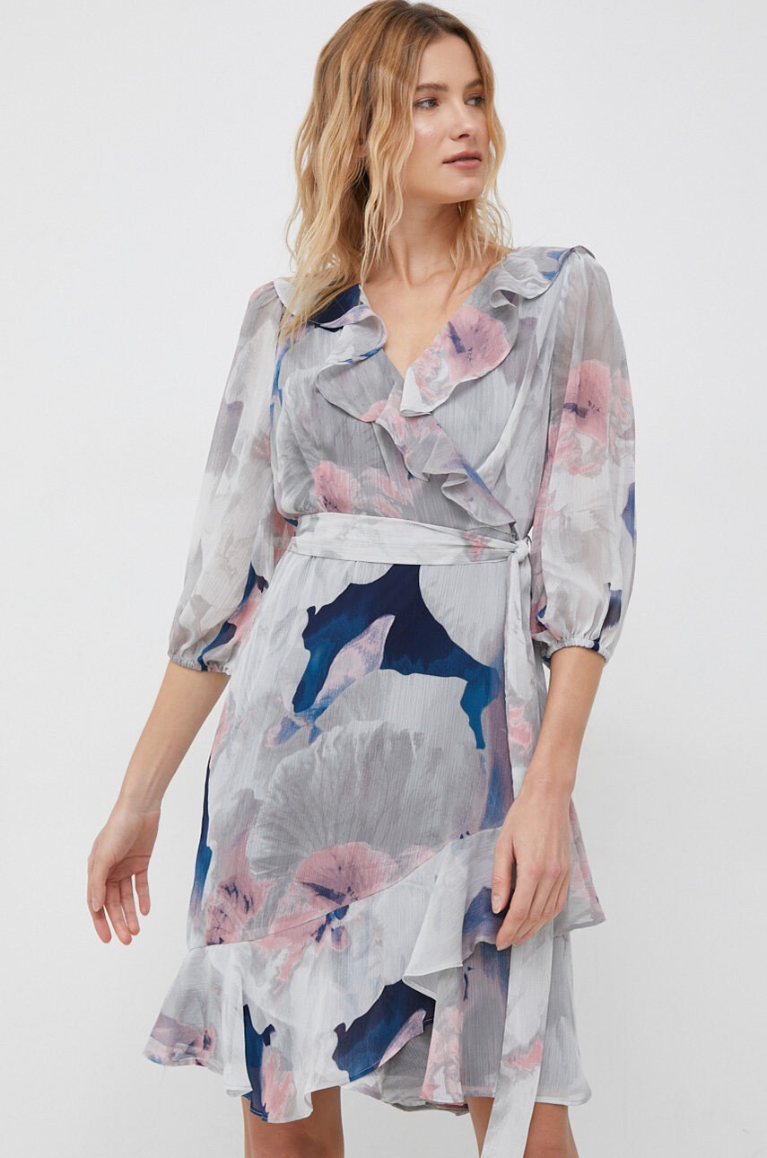 DKNY Рокля къс модел разкроен модел - Pepit.bg