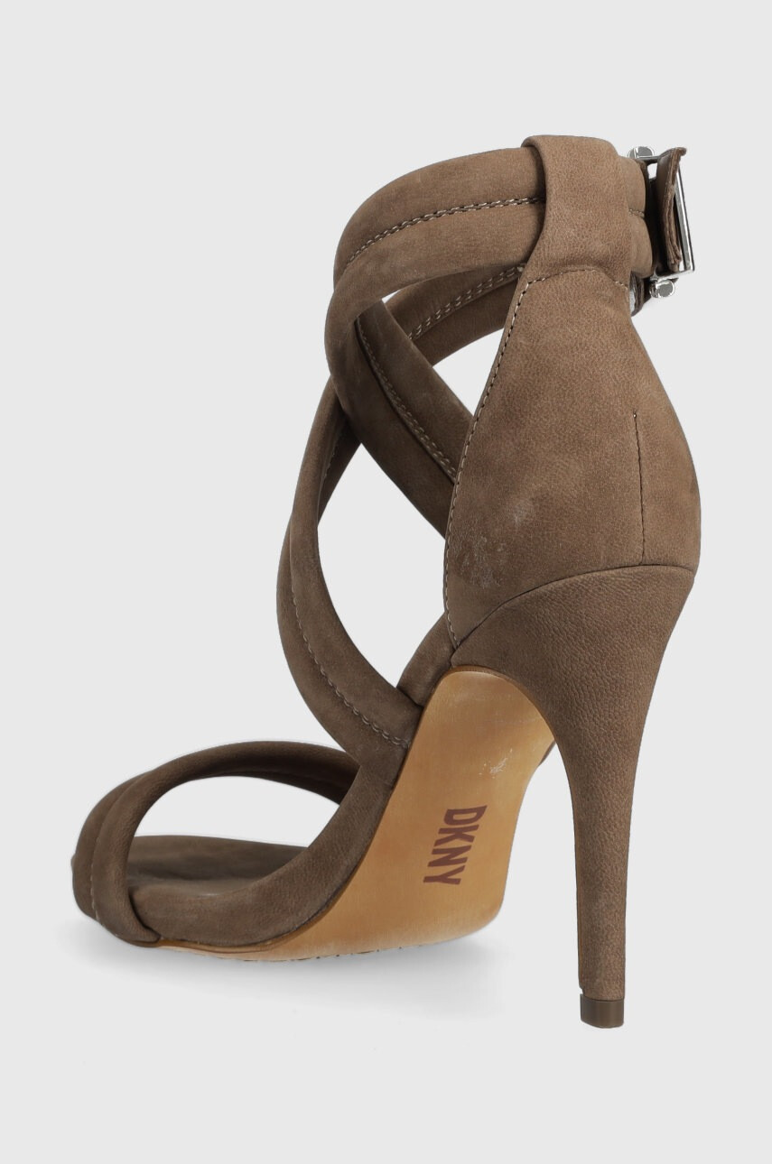 DKNY Сандали от велур CANDRA в кафяво K4251452 - Pepit.bg