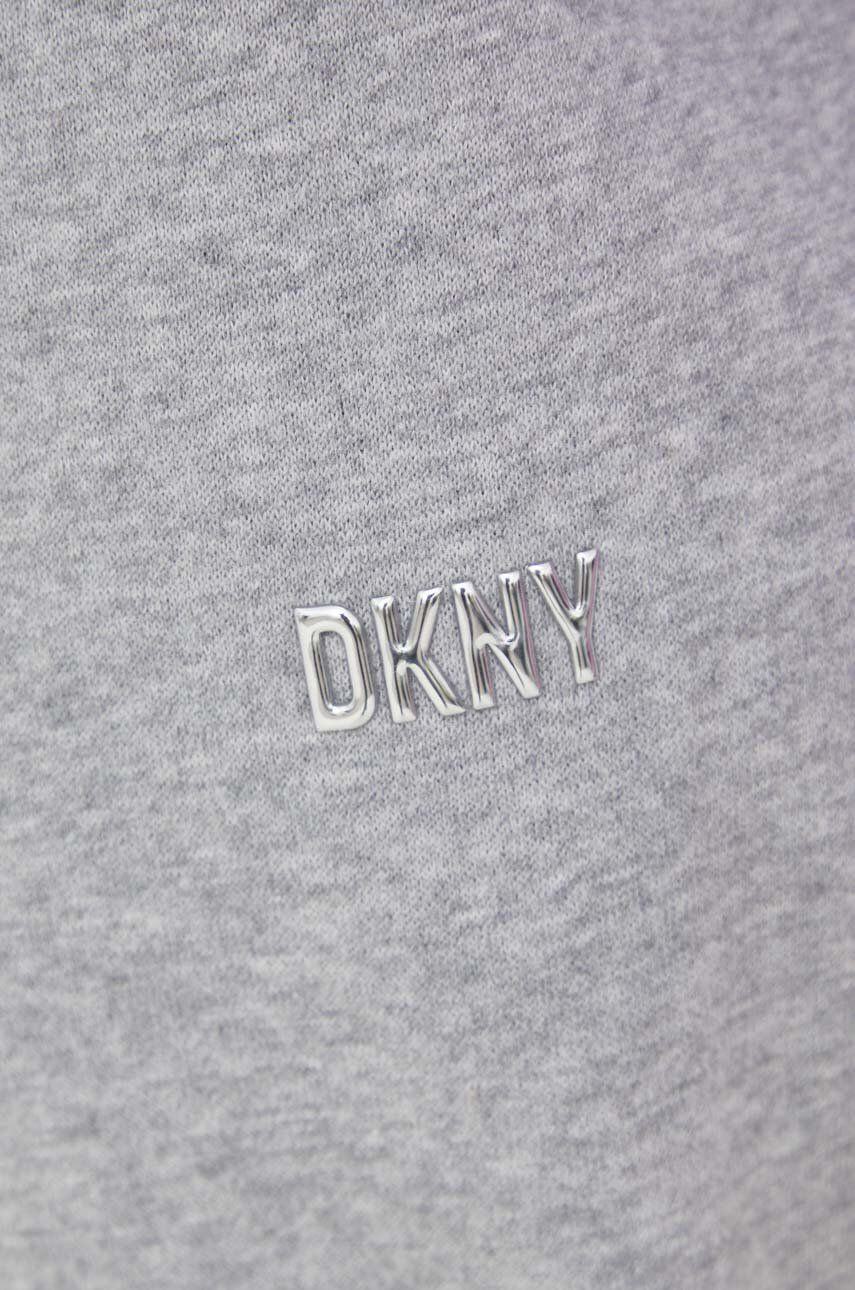 DKNY Спортен панталон в сиво с изчистен дизайн - Pepit.bg