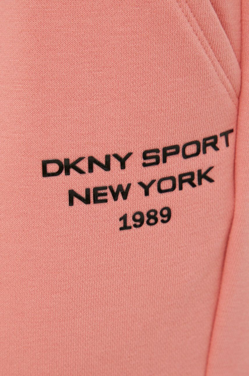 DKNY Спортен панталон в розово с принт - Pepit.bg