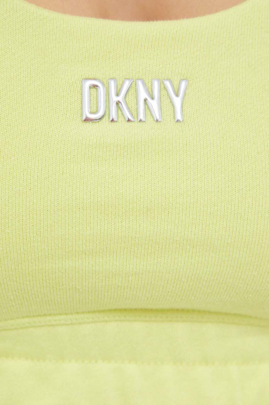 DKNY Спортен сутиен в жълто - Pepit.bg