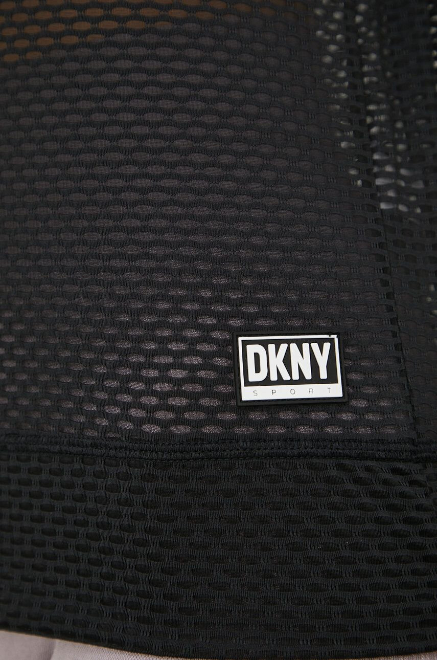 DKNY Суичър в черно с апликация - Pepit.bg