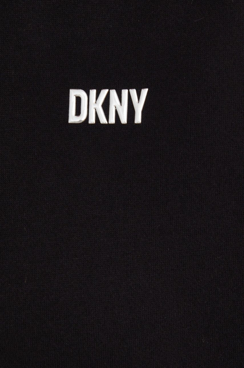 DKNY Суичър в черно с апликация - Pepit.bg