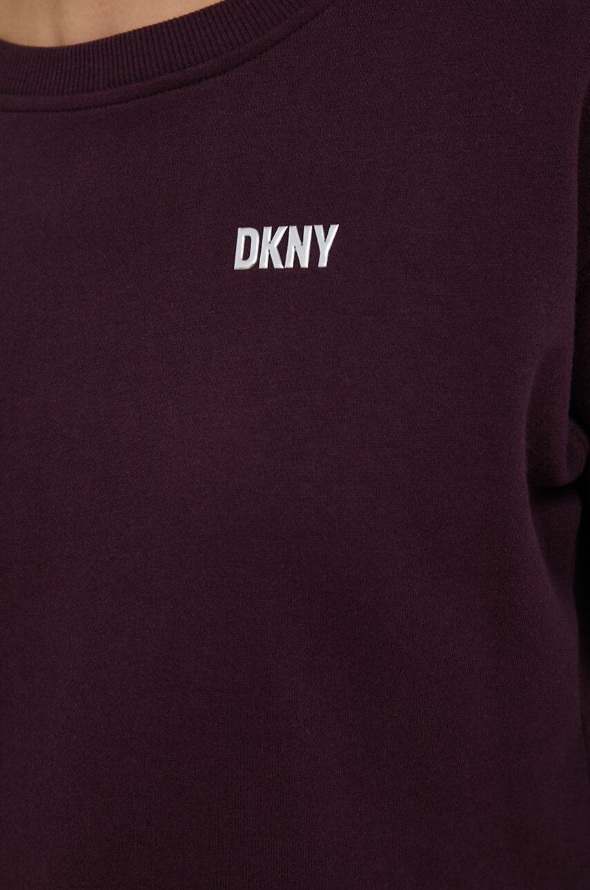 DKNY Суичър в бяло с изчистен дизайн - Pepit.bg