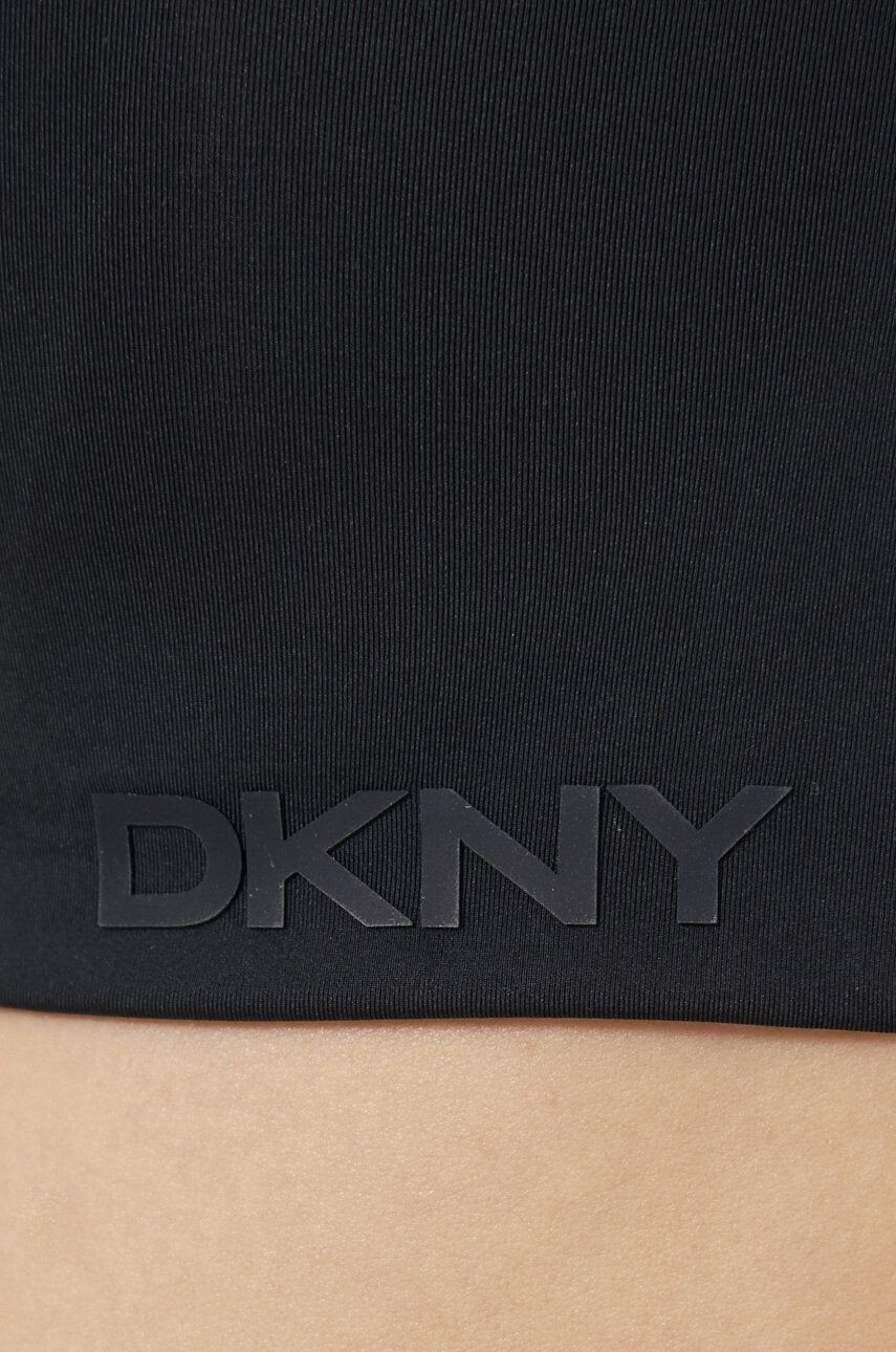 DKNY Сутиен в черно с изчистен дизайн - Pepit.bg