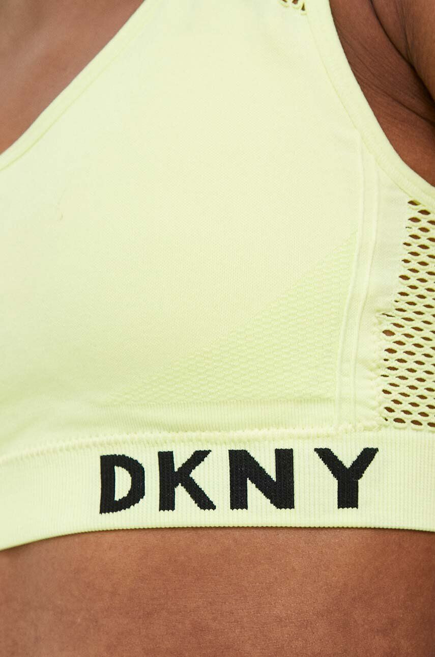 DKNY Сутиен в зелено с изчистен дизайн - Pepit.bg