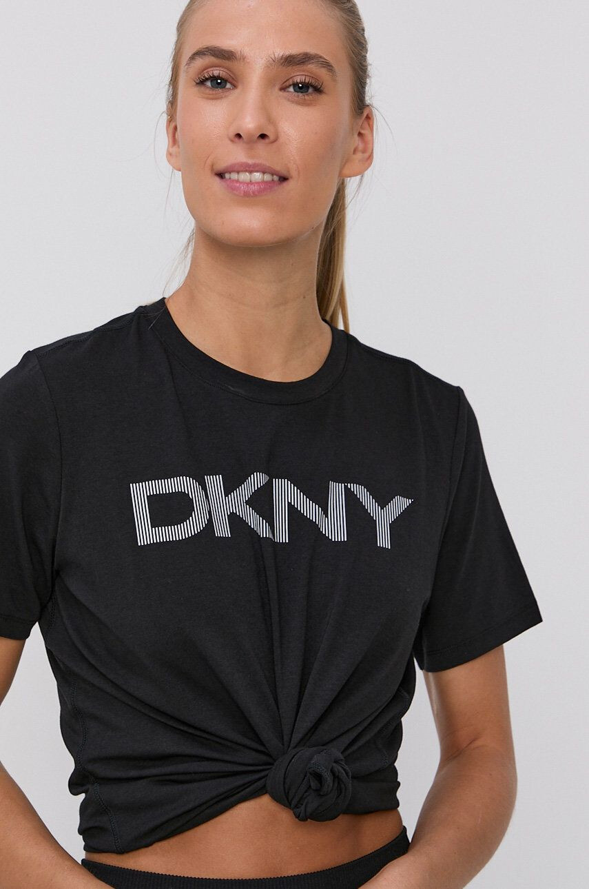 DKNY Тениска дамска в черно - Pepit.bg