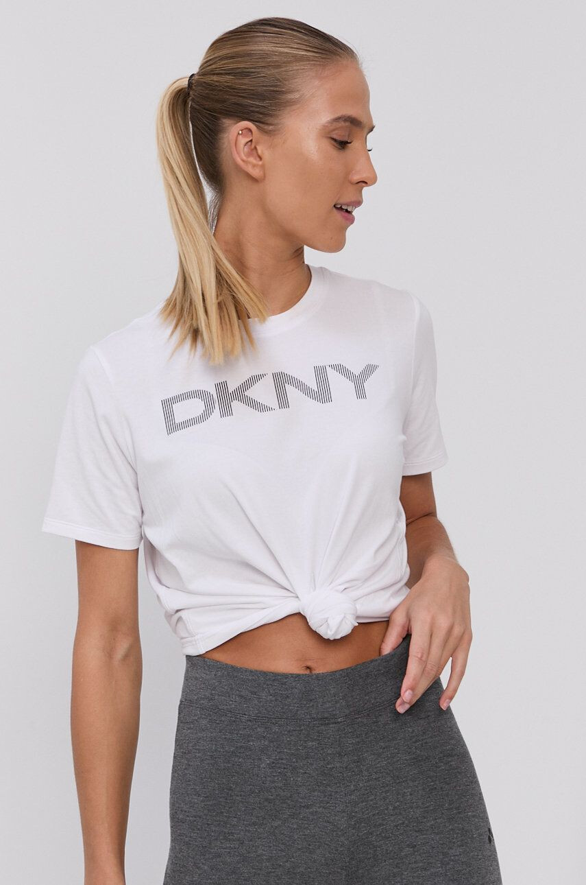 DKNY Тениска дамска в розово - Pepit.bg