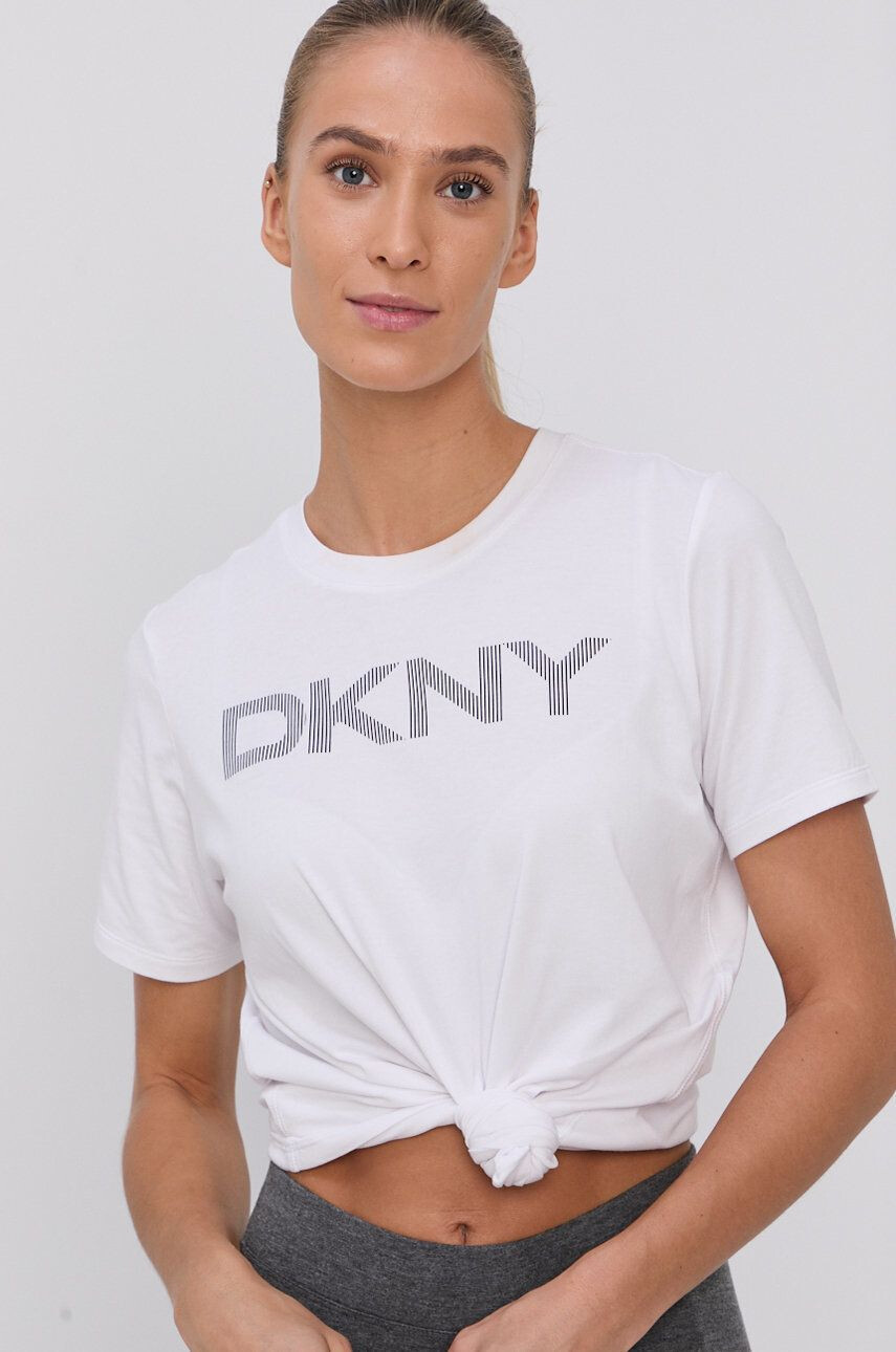 DKNY Тениска дамска в розово - Pepit.bg