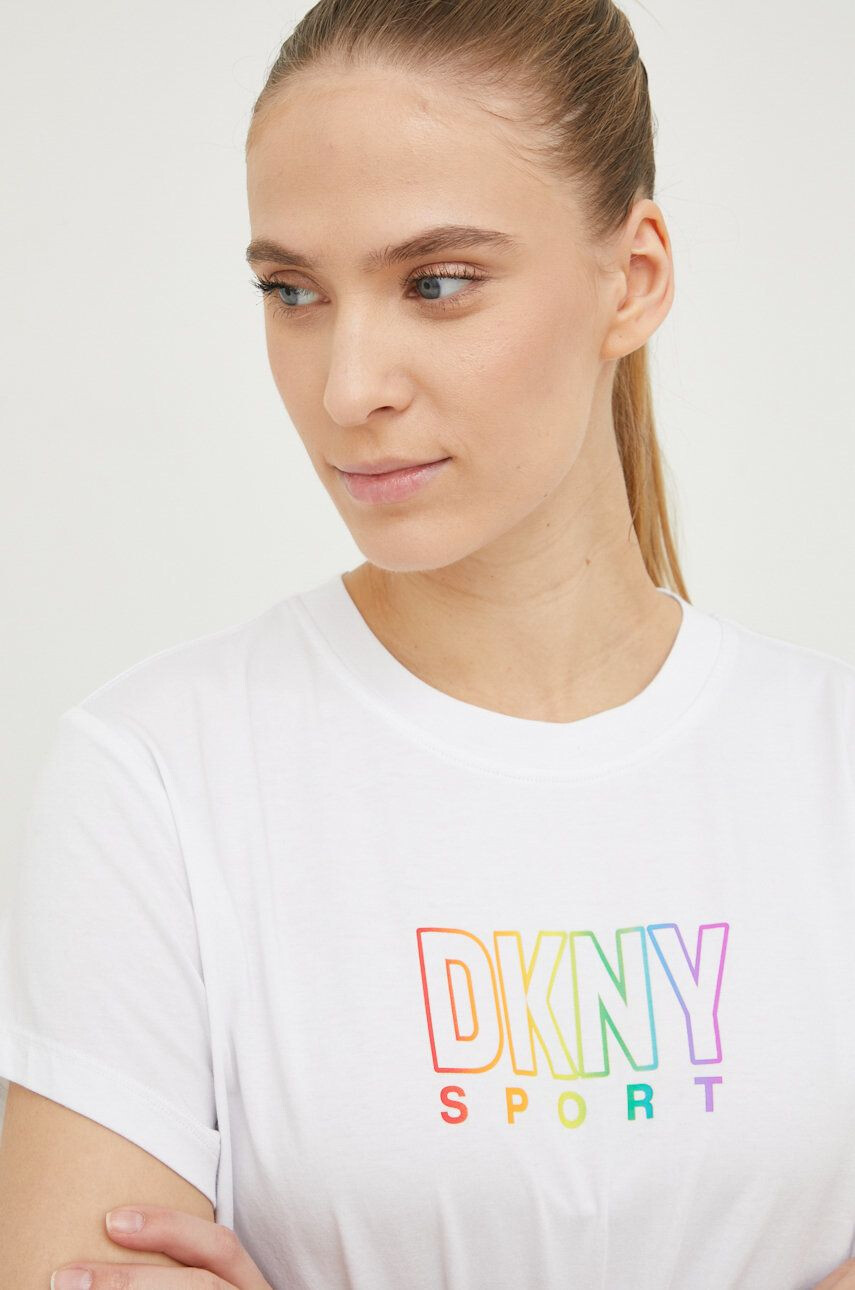 DKNY Тениска в бяло - Pepit.bg