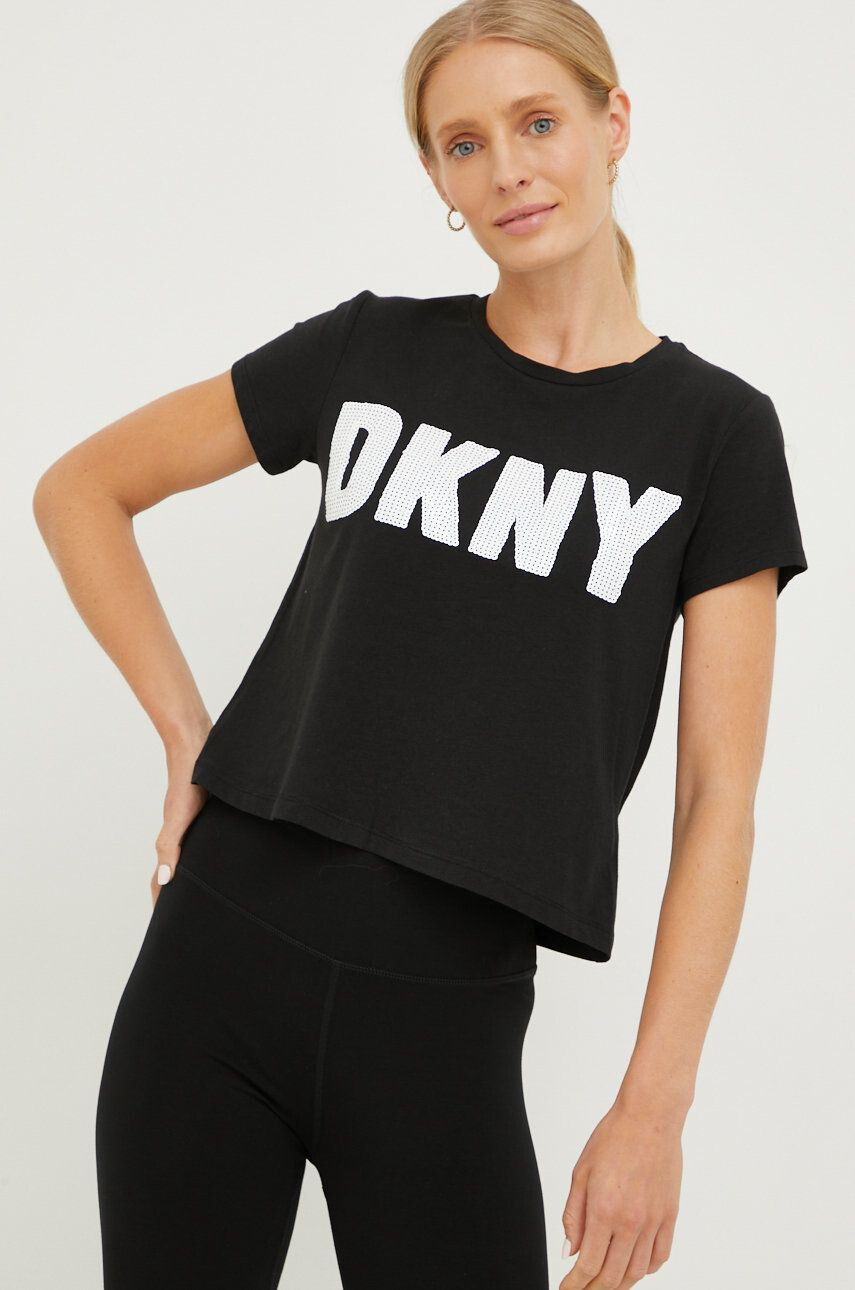 DKNY Тениска в черно - Pepit.bg