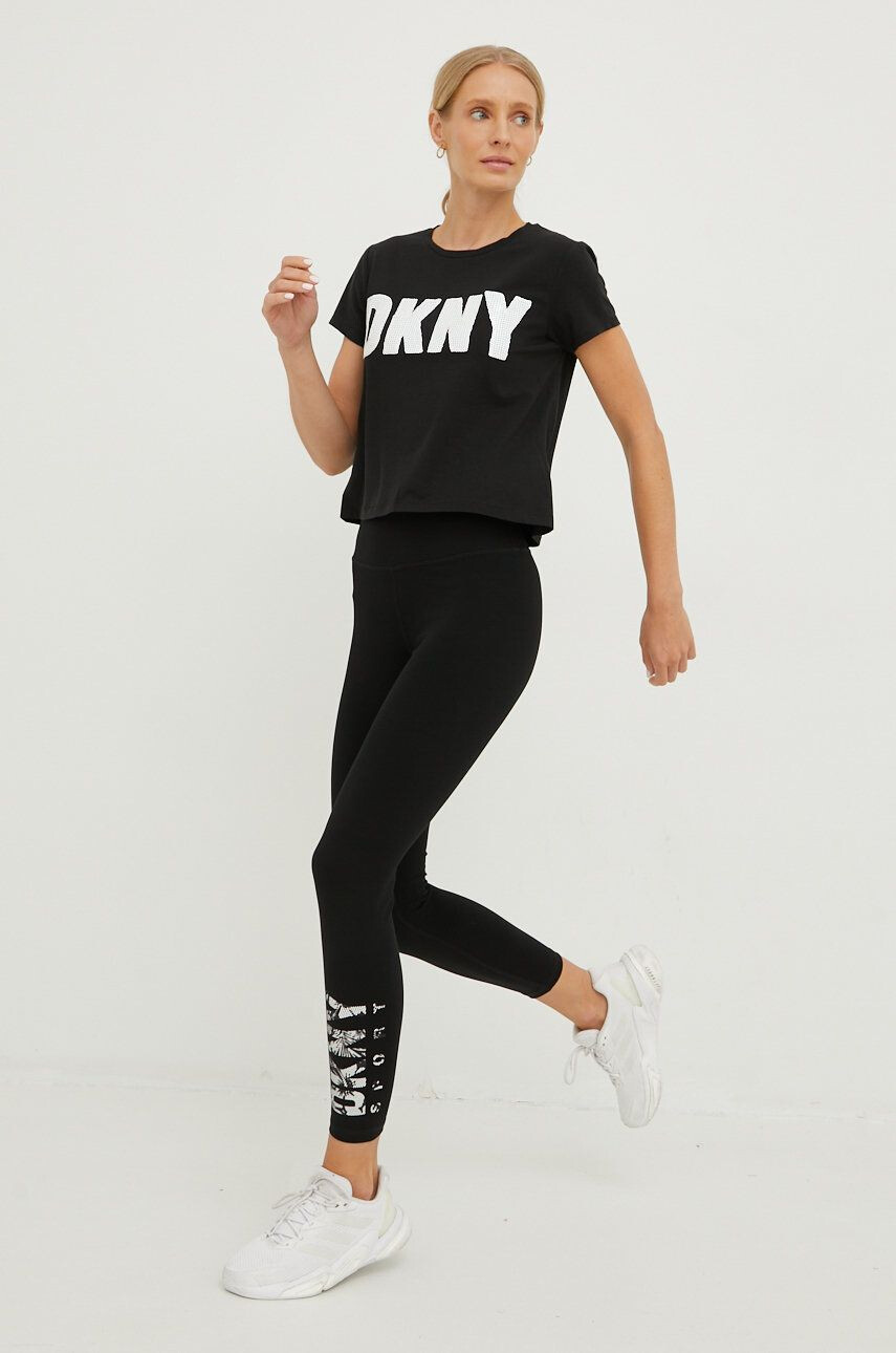 DKNY Тениска в черно - Pepit.bg