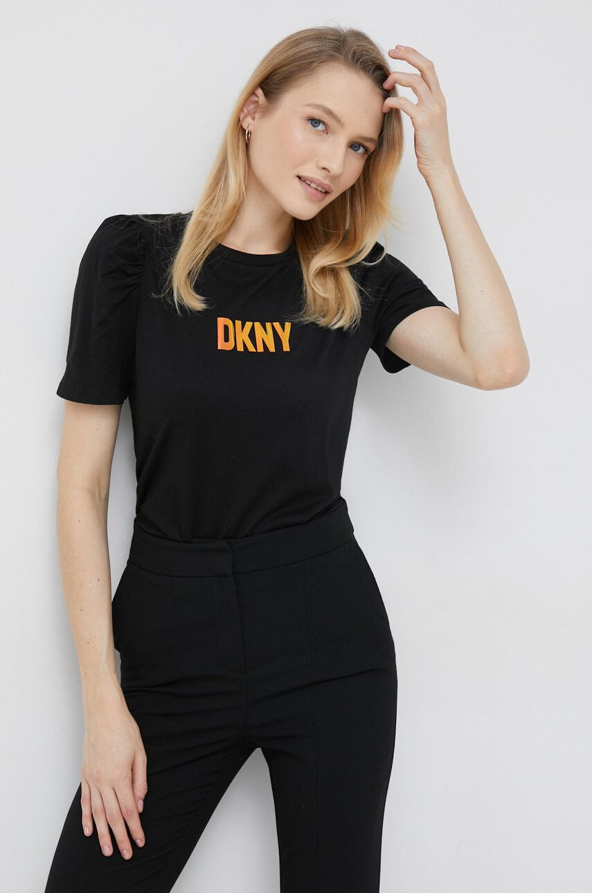 DKNY Тениска в черно - Pepit.bg