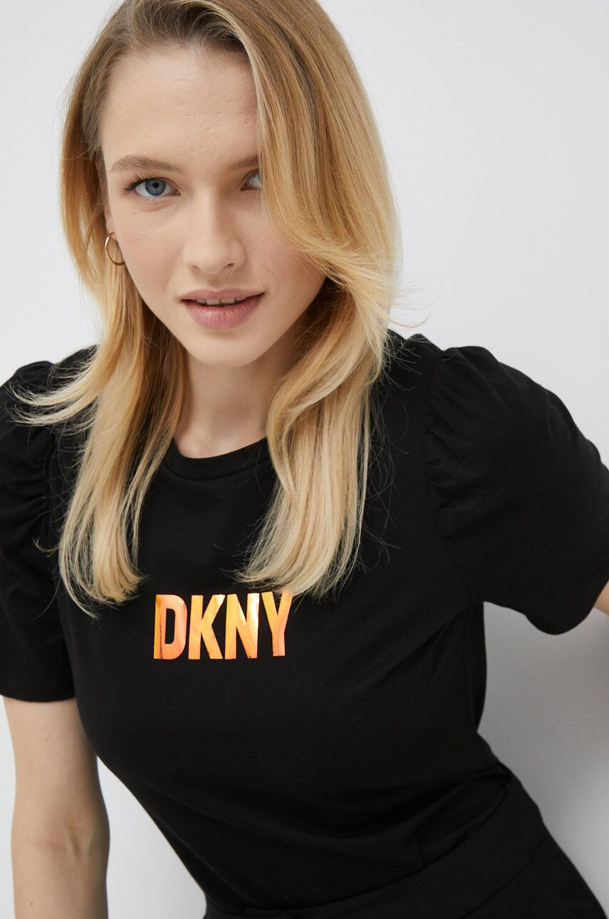 DKNY Тениска в черно - Pepit.bg